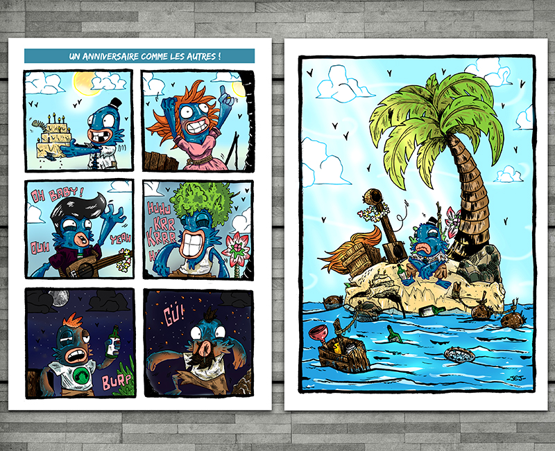 Copiright Aubry Jérémy - Graphiste Illustrateur